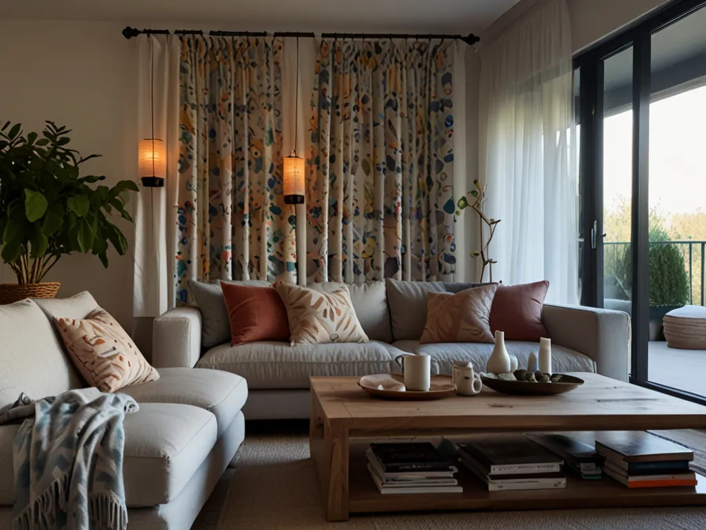 Klassisches Kissen mit floralem Muster